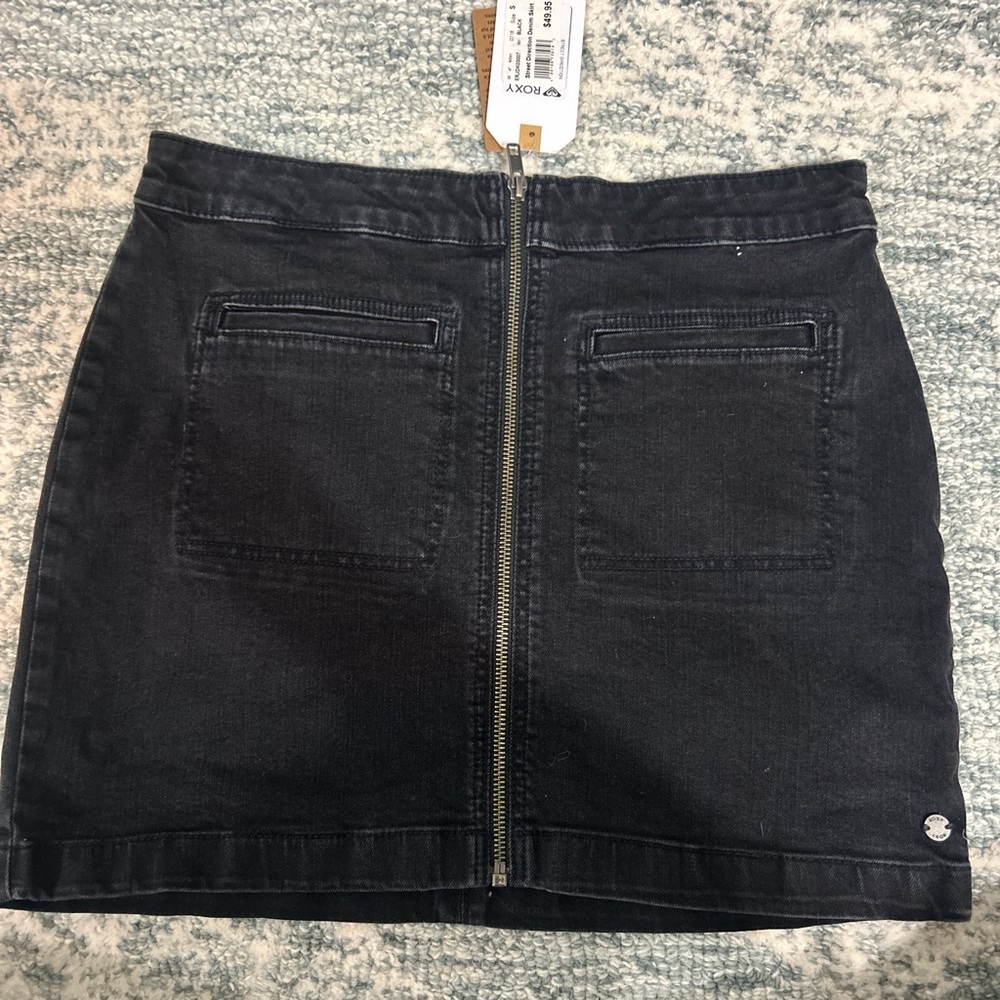 Roxy Black Mini Pencil Skirt Casual